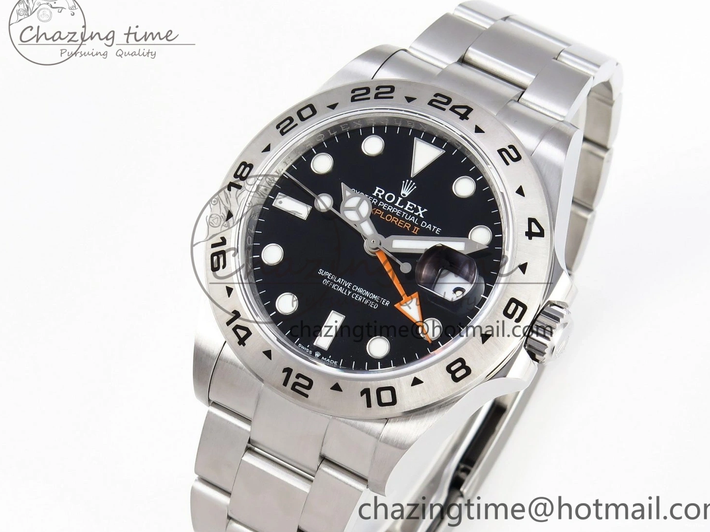 MiroTime 0329 Explorer II 42mm 226570 Black 904L SS GMF 1:1 Best Edition Black Dial on Bracelet VR3285 CHS HighPerformance 1903